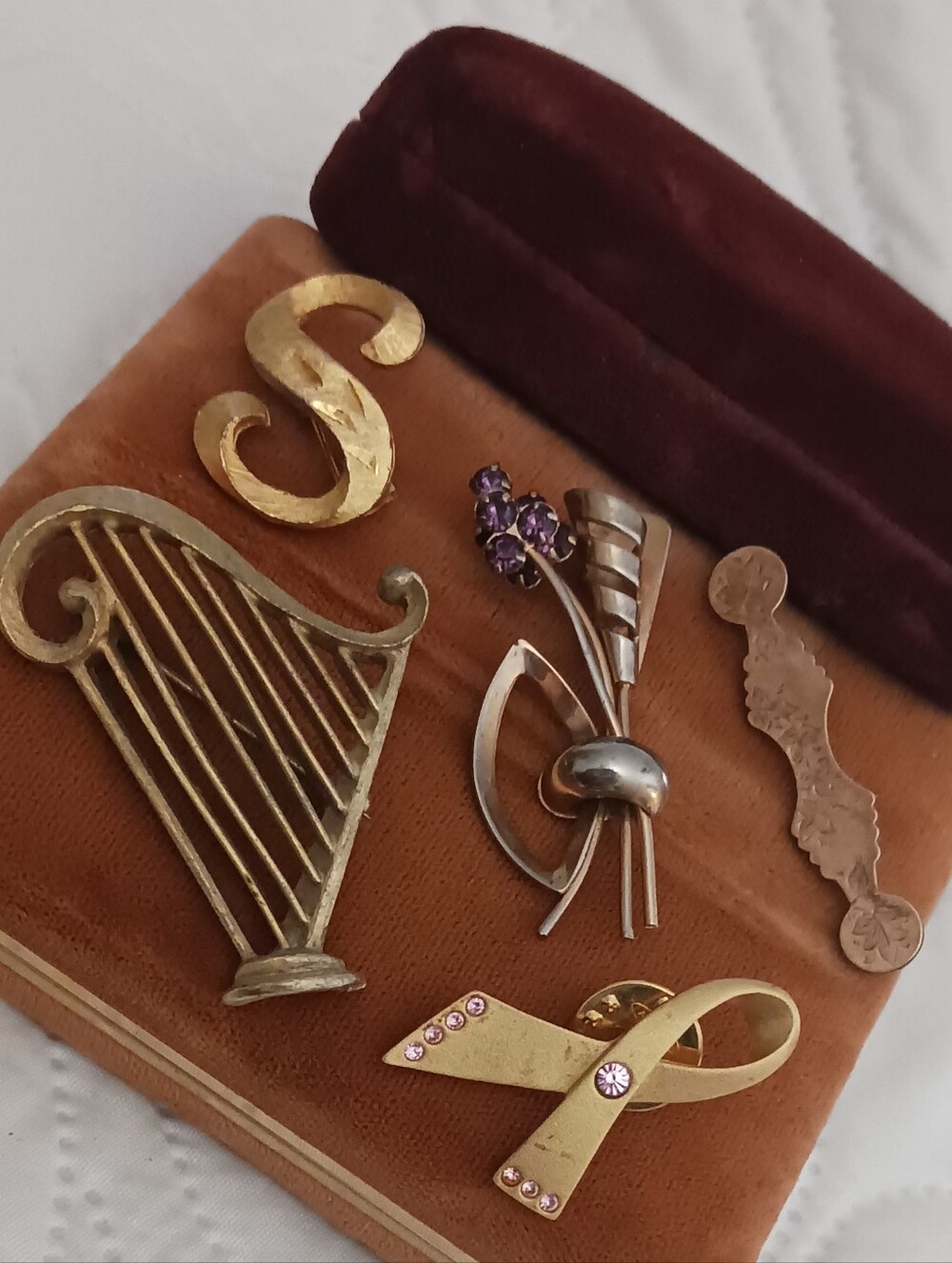 Vintage Brooch/Pin  Small Haul 5pc
